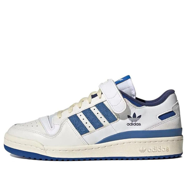 

Кроссовки forum 84 low 'white royal blue' Adidas, белый
