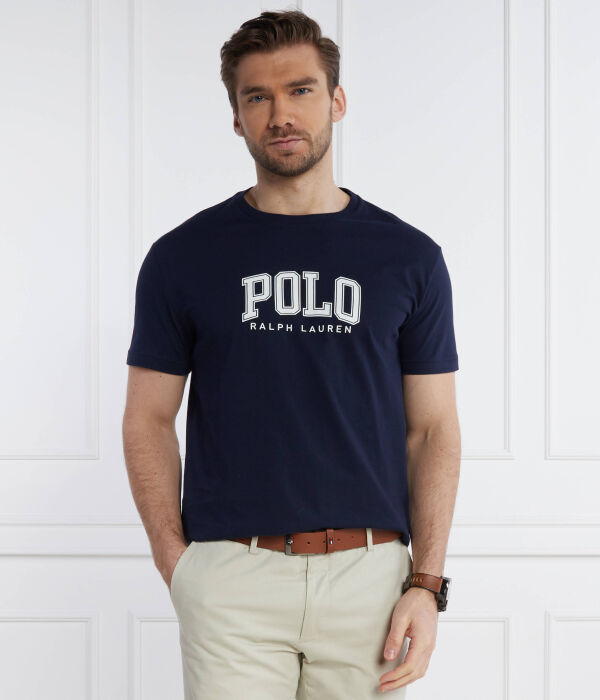 Футболки Classic fit Polo Ralph Lauren, синий — фото 3
