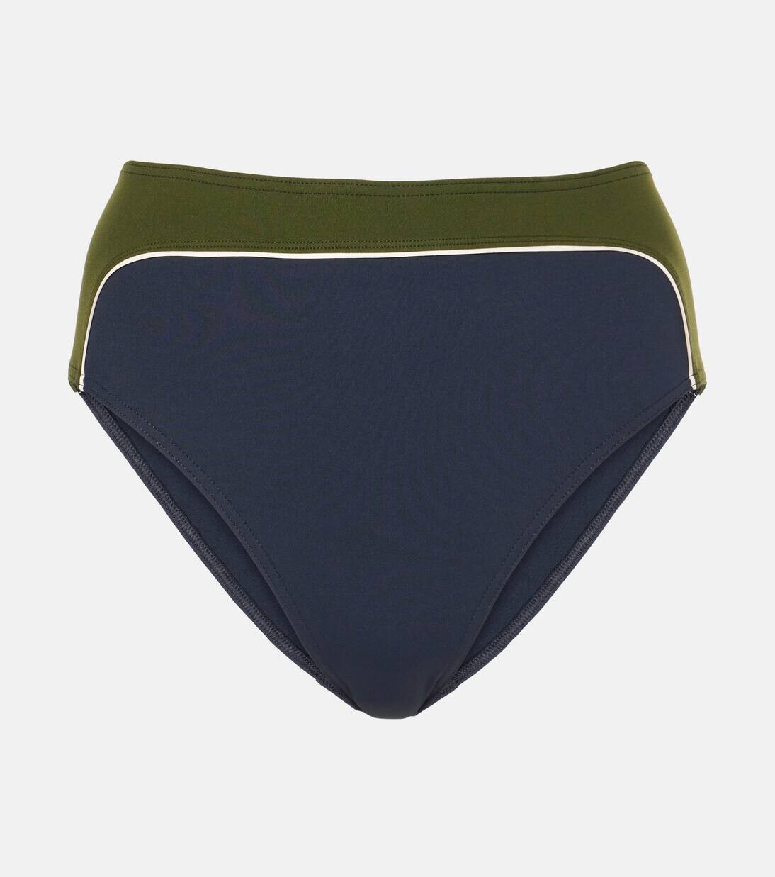 

Плавки бикини с цветными блоками Eres, цвет waterproof/vert mousse