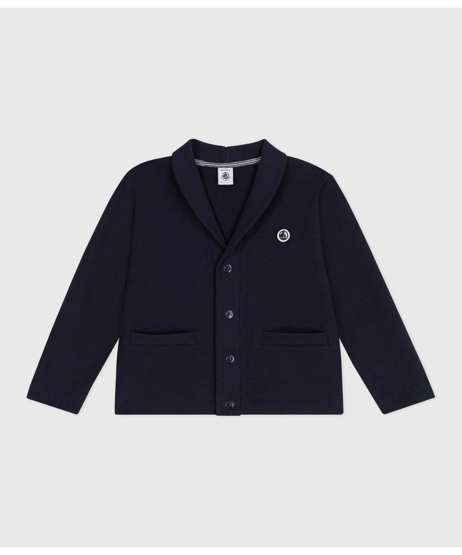 Кардиган PETIT BATEAU, Navy — фото 4