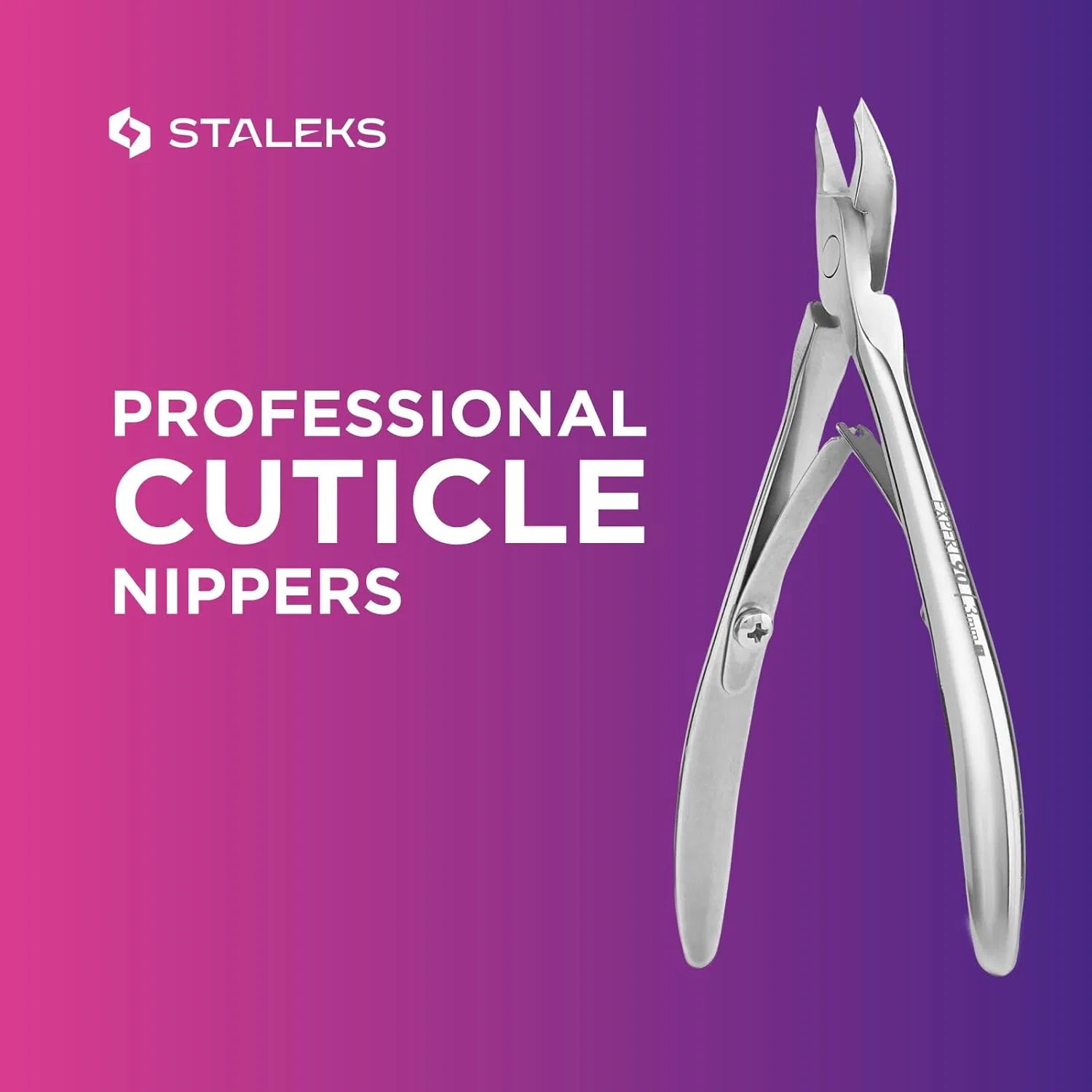 Кусачки для ногтей «Expert 90» от STALEKS Pro, 3 мм Staleks — фото 4