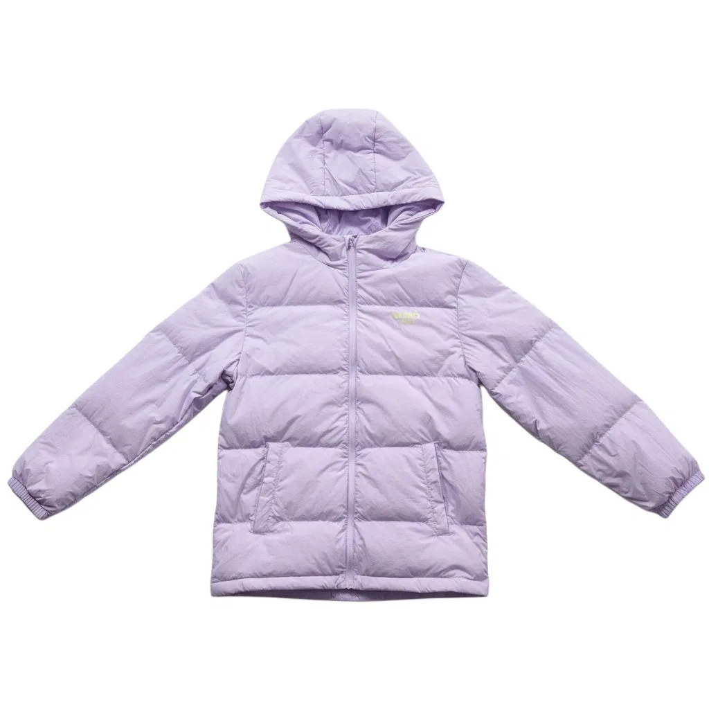 Детская пуховая куртка с капюшоном PEAK Light Purple
