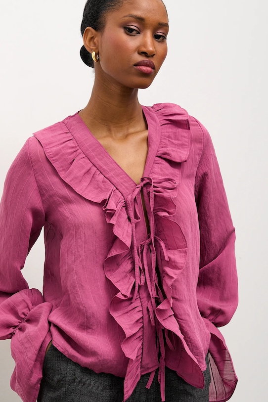 

Блуза Answear.LAB, бордовый