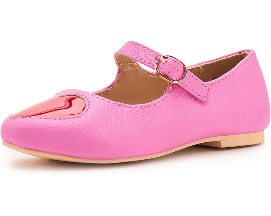 

Балетки Janie and Jack Patent Heart (для малышей/детей постарше), Pink