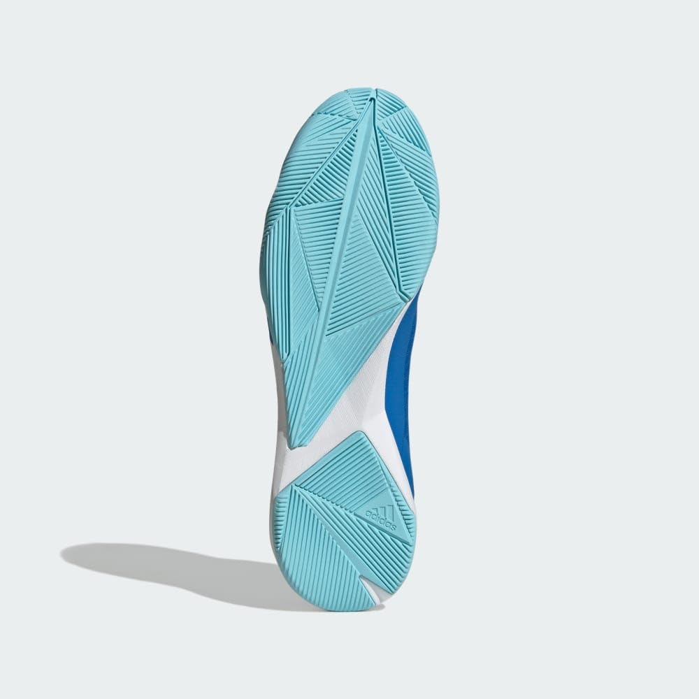 Кроссовки Adidas Unisex Accuracy.3 без шнурков для твердого грунта, белый/красный — фото 4
