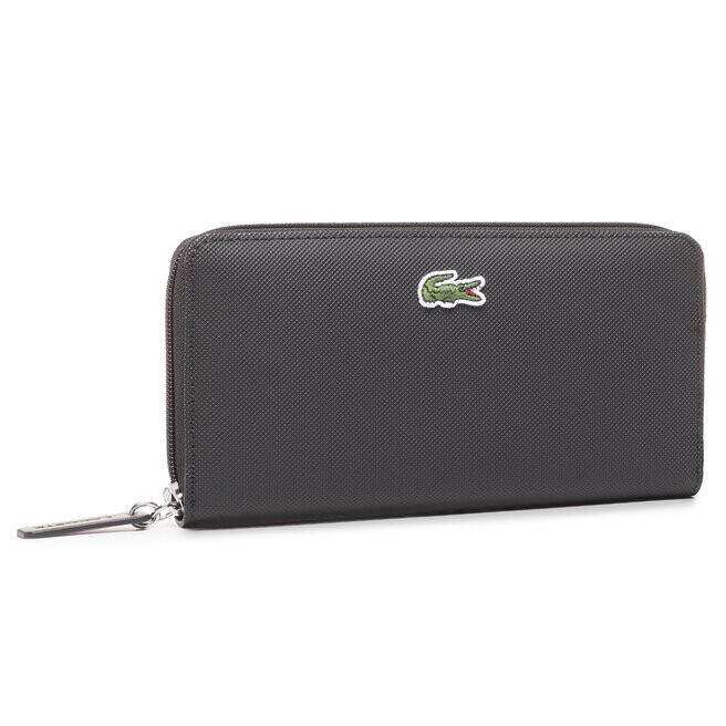 

Кошелек Lacoste LZip Wallet, черный