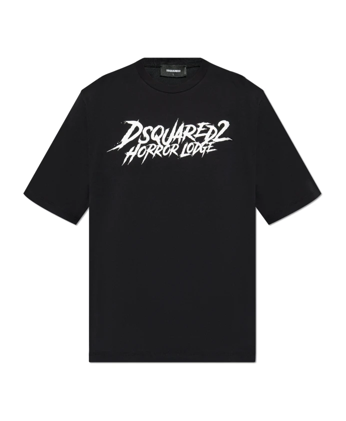 

Футболка с логотипом Dsquared2, черный