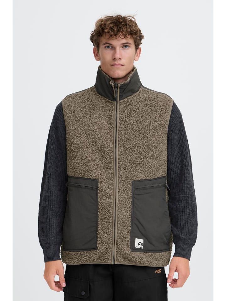 

North Bend Функциональный жилет NBgalan M Teddy Vest бежевого цвета