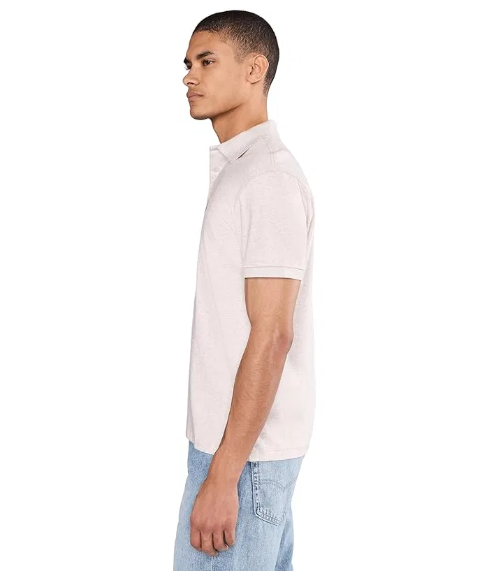 Поло Polo Ralph Lauren Custom Slim Fit Soft Cotton, State Heather — фото 3