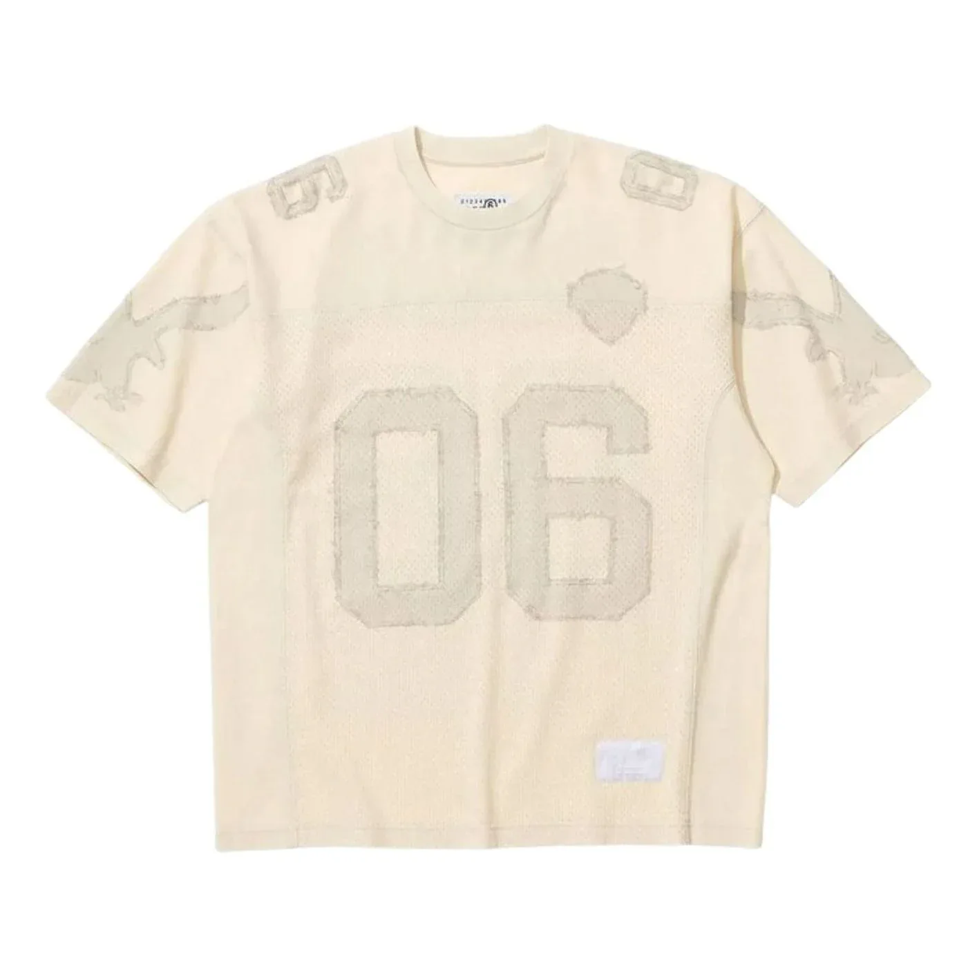 Футболка Supreme x MM6 Maison Margiela из хлопка, белая