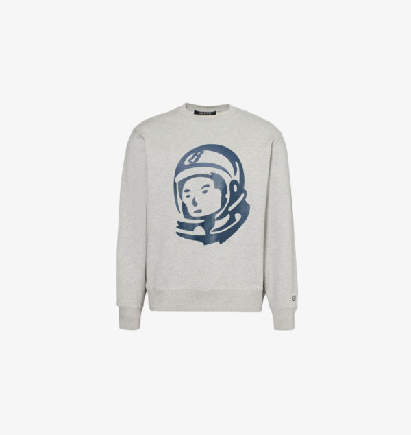

Толстовка из хлопкового джерси с принтом логотипа шлема Astro Billionaire Boys Club, серый