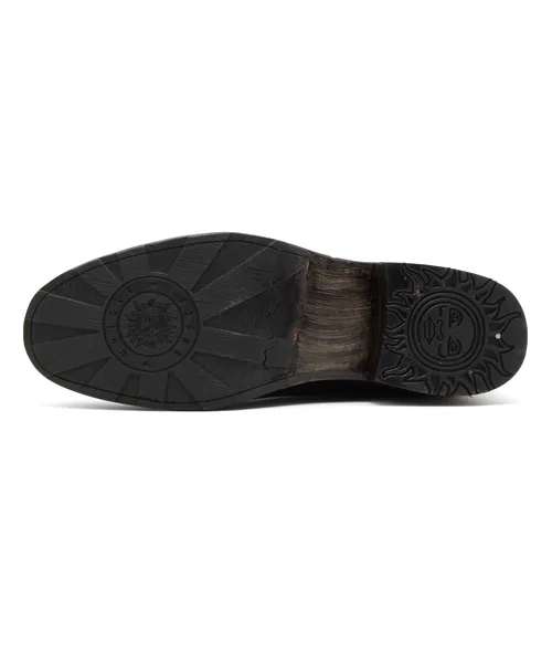 Ботинки инженерные MURO кожаные на Goodyear Welt, темно-коричневые — фото 3