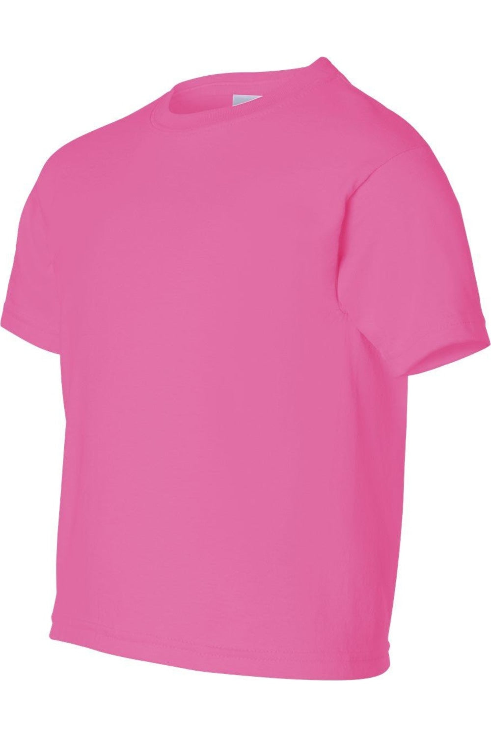 Футболка Gildan Ultra Cotton Youth, цвет safety pink — фото 3