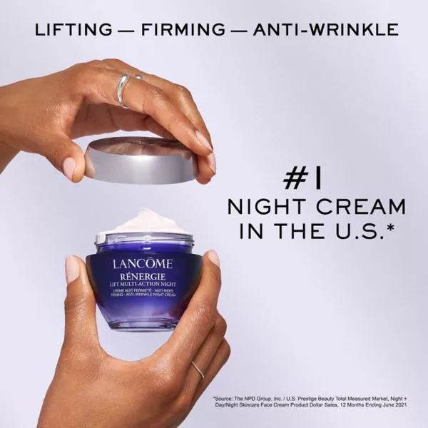 Renergie Lift многофункциональный ночной крем для ухода за кожей Lancome — фото 4
