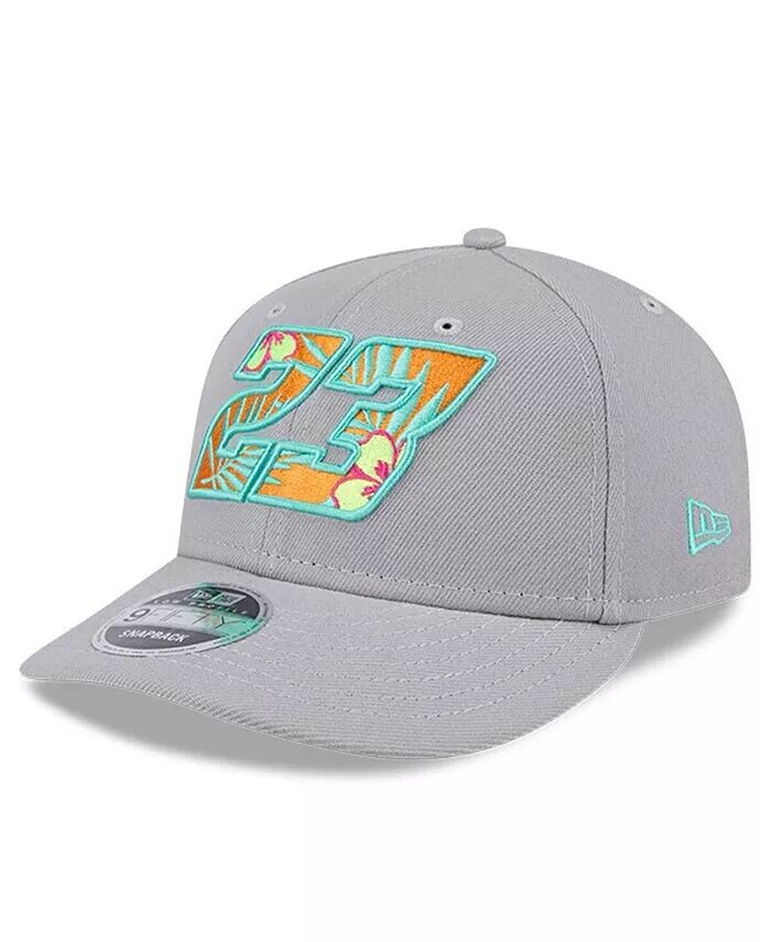 

Мужская серая бейсболка Bubba Wallace Low Profile 9FIFTY Snapback New Era