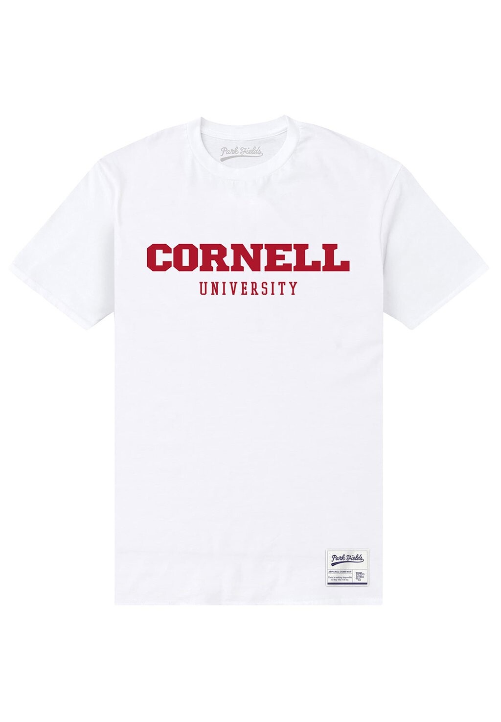 

Футболка с принтом PARK FIELDS CORNELL UNIVERSITY SCRIPT Henry Tiger, белый