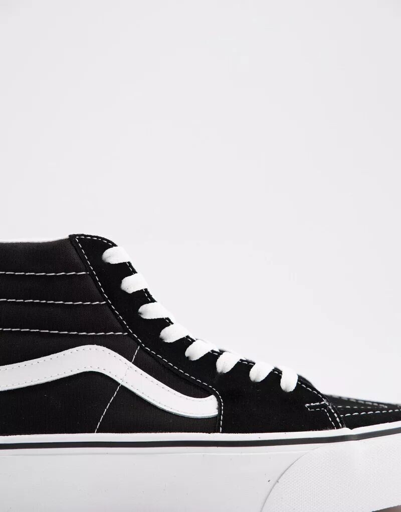 Черные кроссовки Vans Sk8-Hi Platforms 2.0 — фото 3