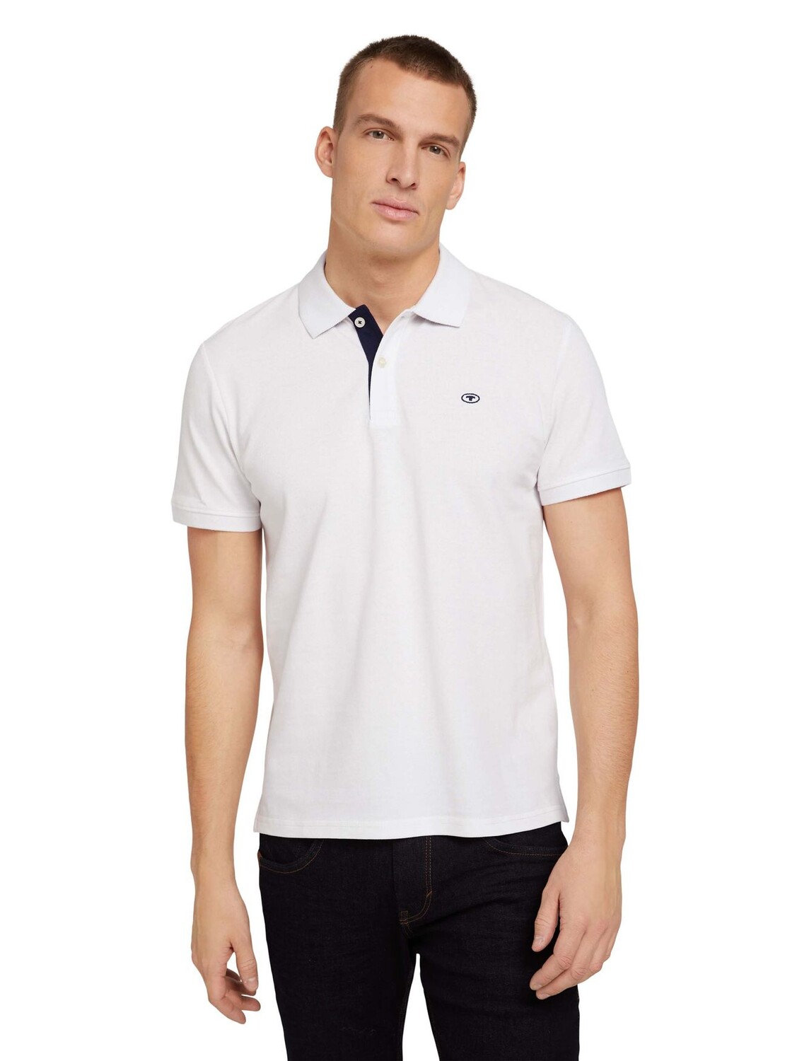

Поло Tom Tailor Polo Shirt BASIC POLO, белый
