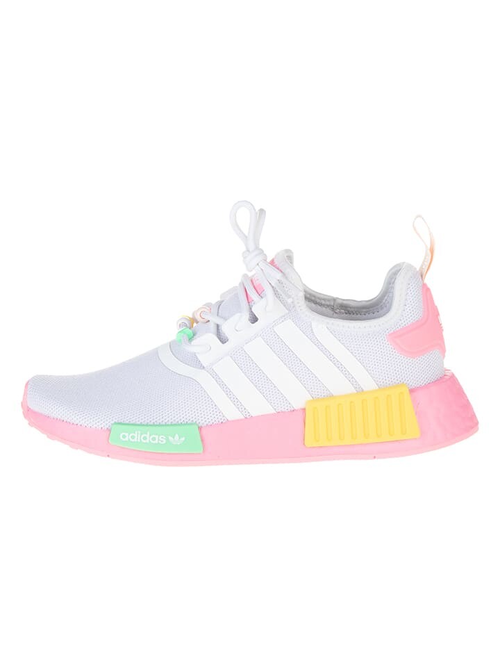 

Кроссовки на шнуровке adidas Sneakers R1, цвет Weiß/Rosa/Bunt