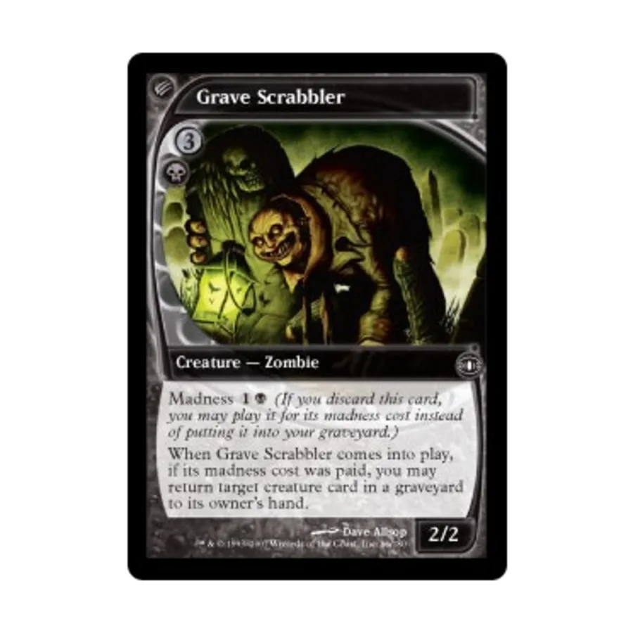 

CCG Могильный скрабблер (клавиша C), MTG - Future Sight
