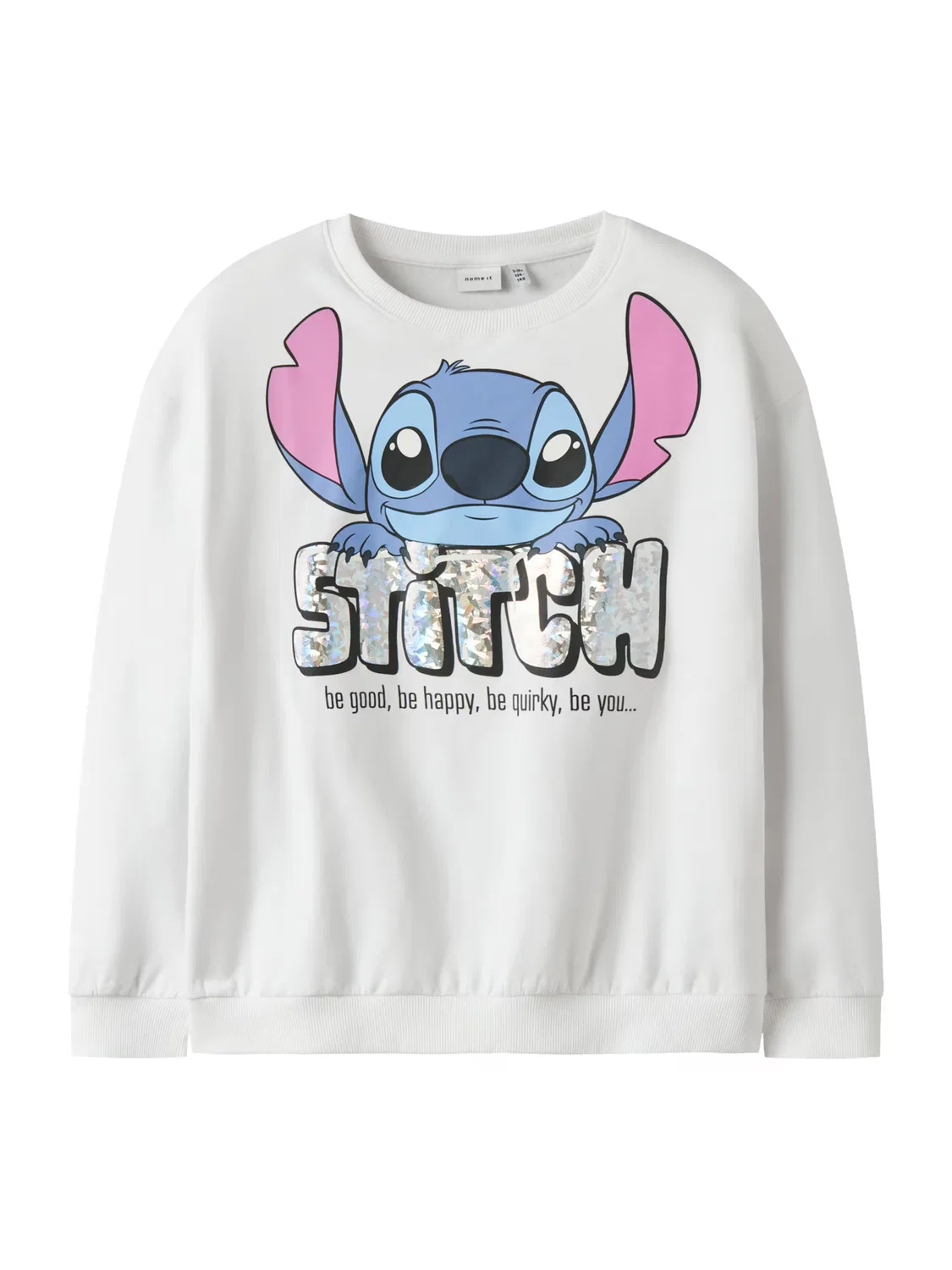 Толстовка 'NKFFORDI STITCH' Name It, White