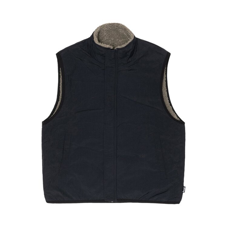 Жилет Stussy Sherpa Reversible Vest, разноцветный — фото 3