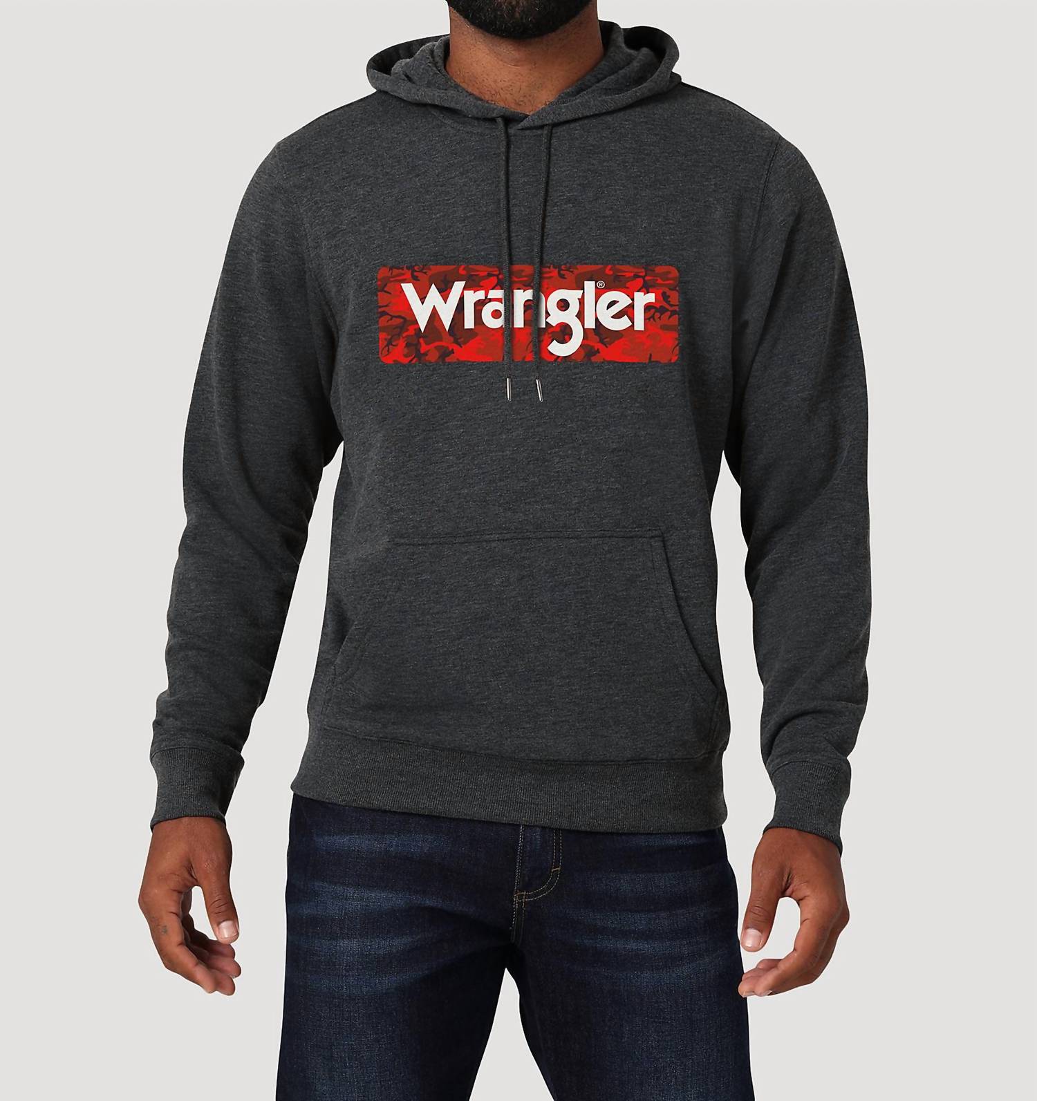 

Толстовка мужская Wrangler, цвет caviar heather