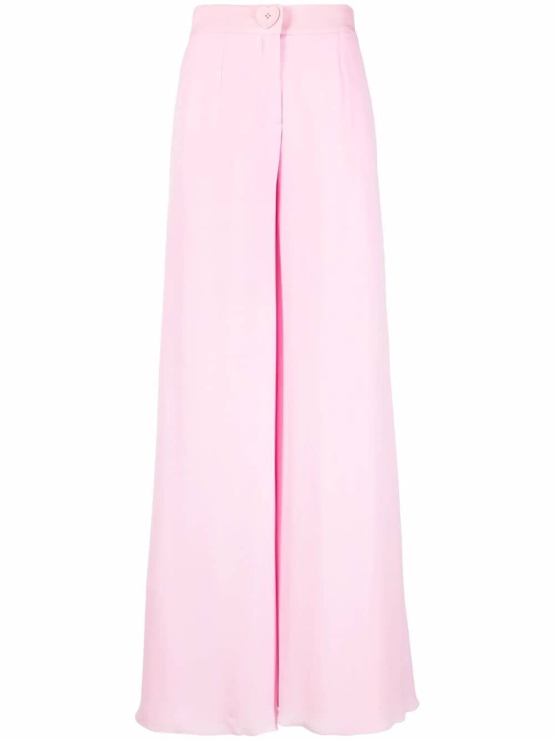 

Расклешенные брюки с завышенной талией Moschino, розовый