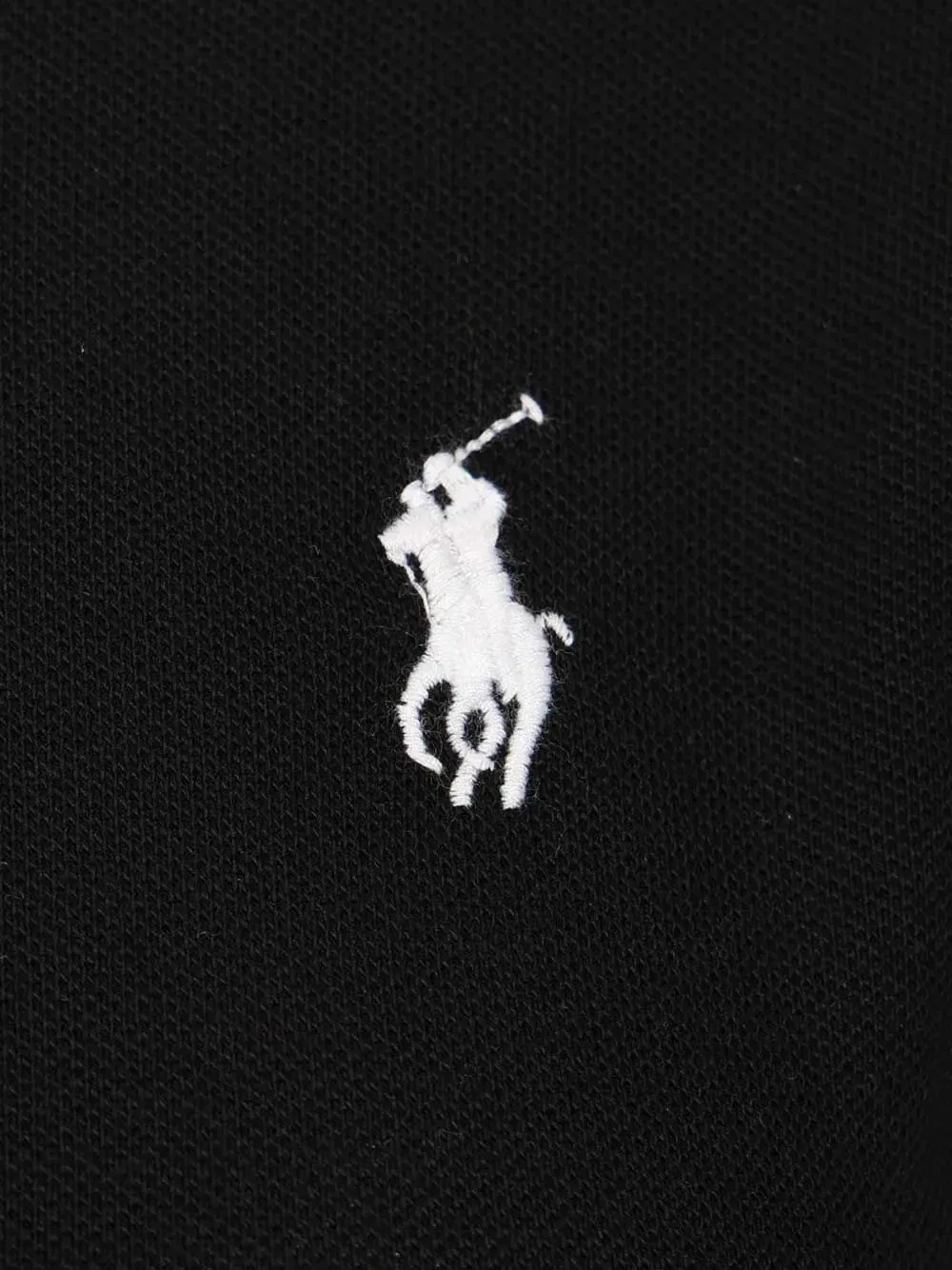 Топ-поло с короткими рукавами POLO RALPH LAUREN, черный — фото 3
