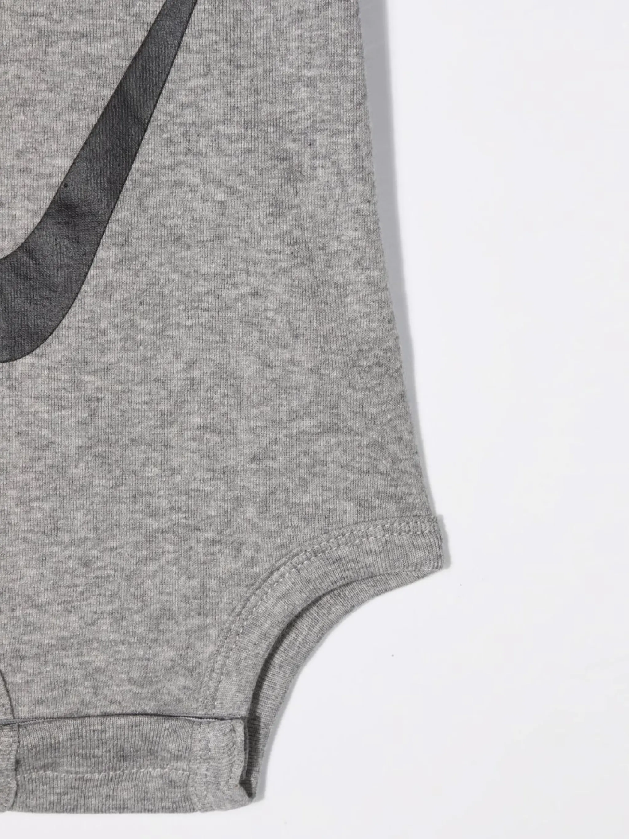 Комплект для новорожденного с логотипом Nike Kids, серый — фото 4