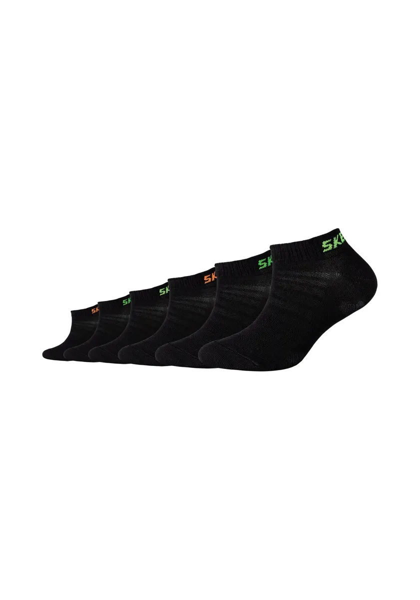 

Носки-кроссовки Skechers "носки-кроссовки, упаковка из 6 шт.", черный