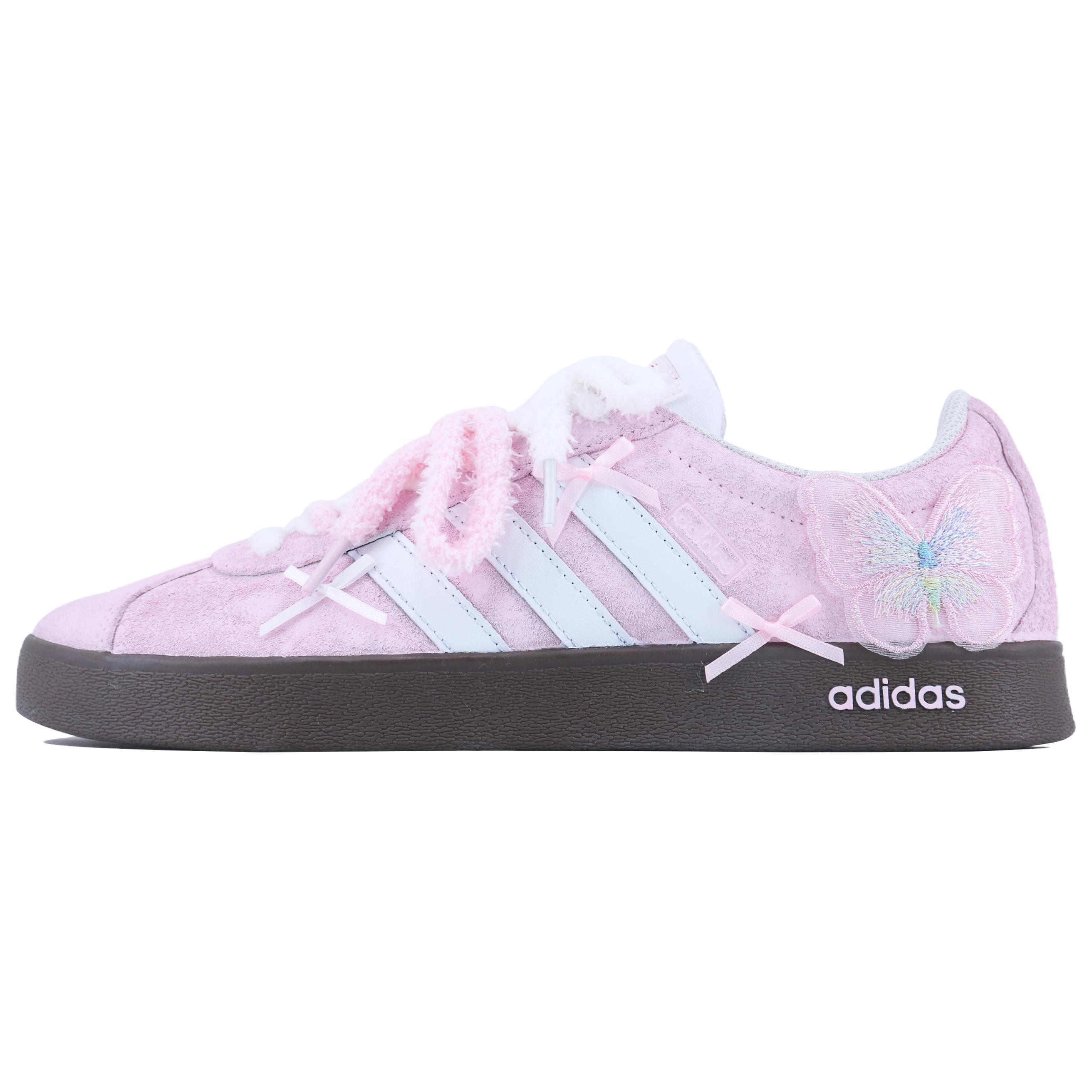 

Adidas ВЛ Корт 2.0 Лоу-топ скейтборд обувь унисекс розовый, цвет Pink