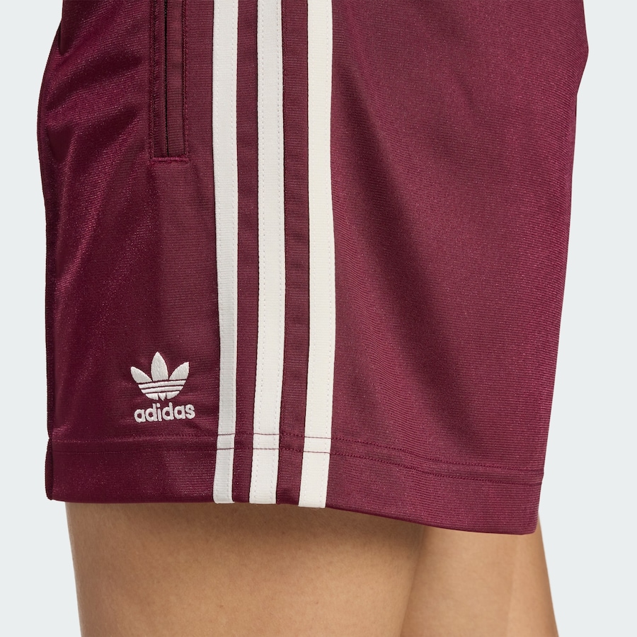 Брюки свободного кроя ADIDAS ORIGINALS Firebird, темно-красный — фото 4