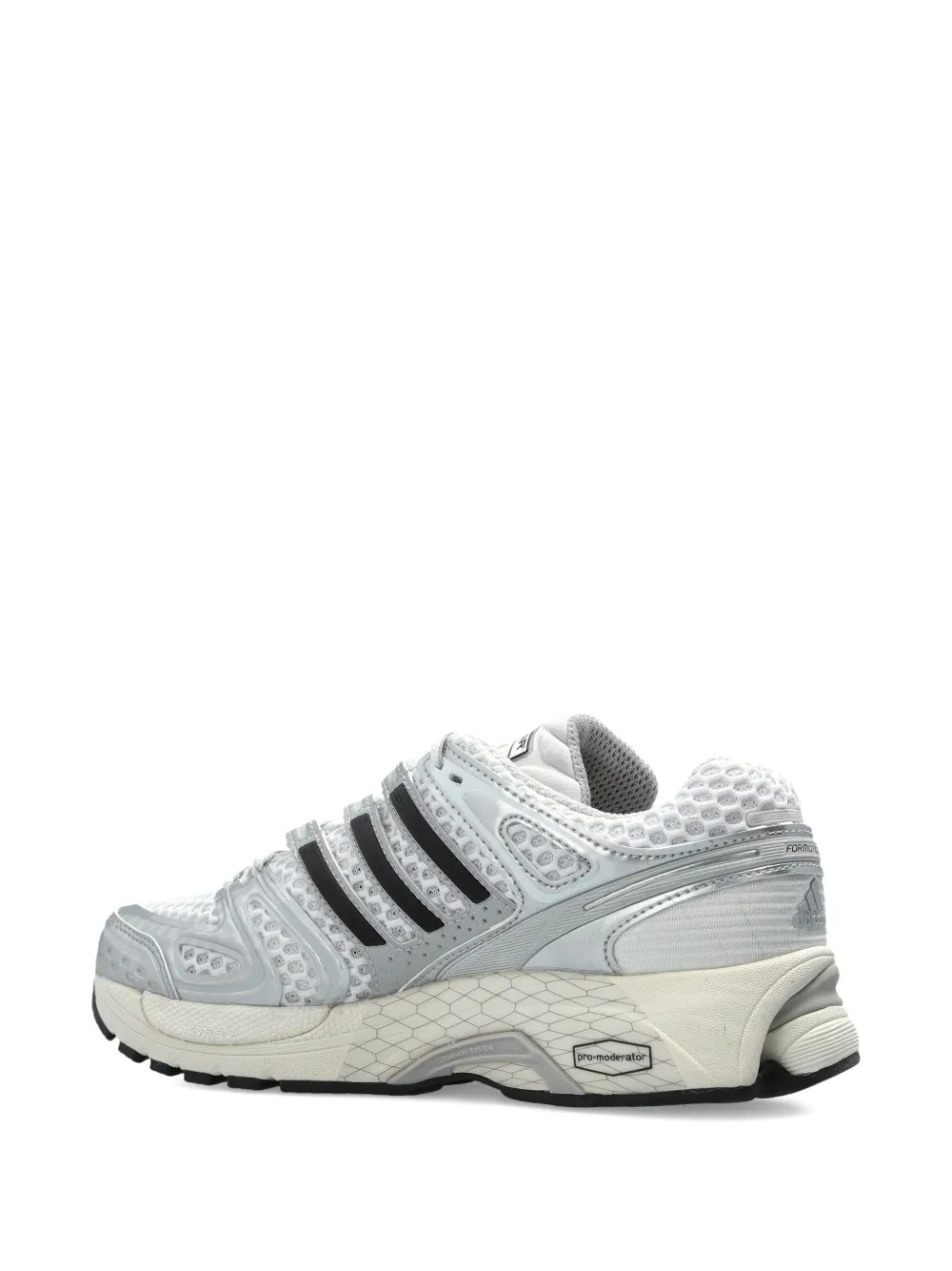 Кроссовки Adistar Control 5 «Silver Metallic Black» adidas, серый — фото 4