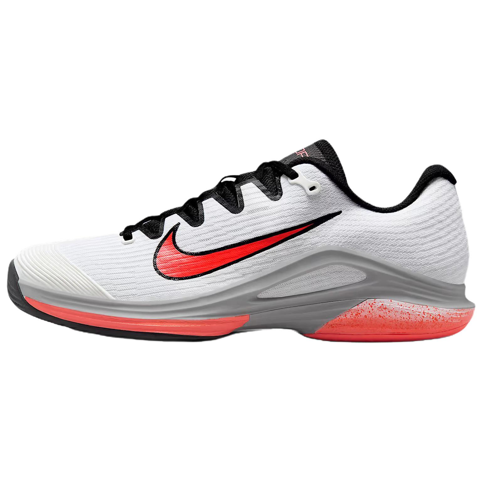 

Nike Кроссовки Vapor 12 Supportive And Elastic Tennis Shoes Men's White Gray Black