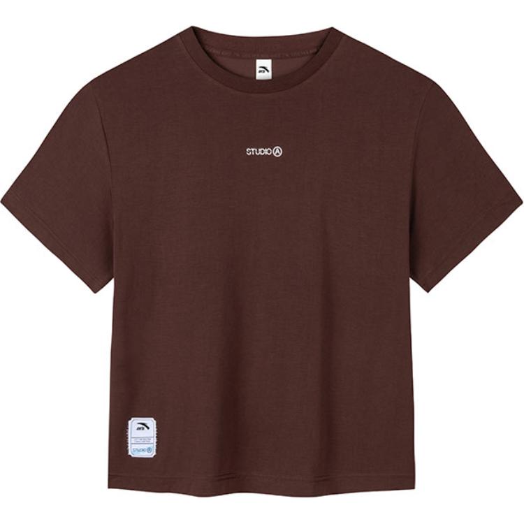 

Футболка женская Anta Life Collection Sports Life Collection Maillard Brown