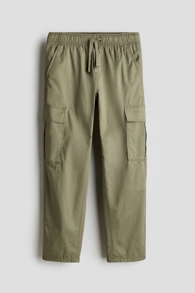 

Джоггеры-Карго H&M, хаки
