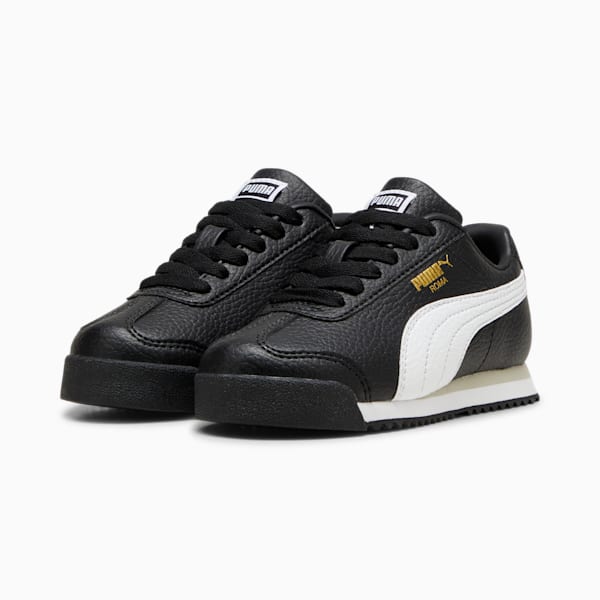 Кроссовки для маленьких детей Roma 24 Standard Puma, черный — фото 2
