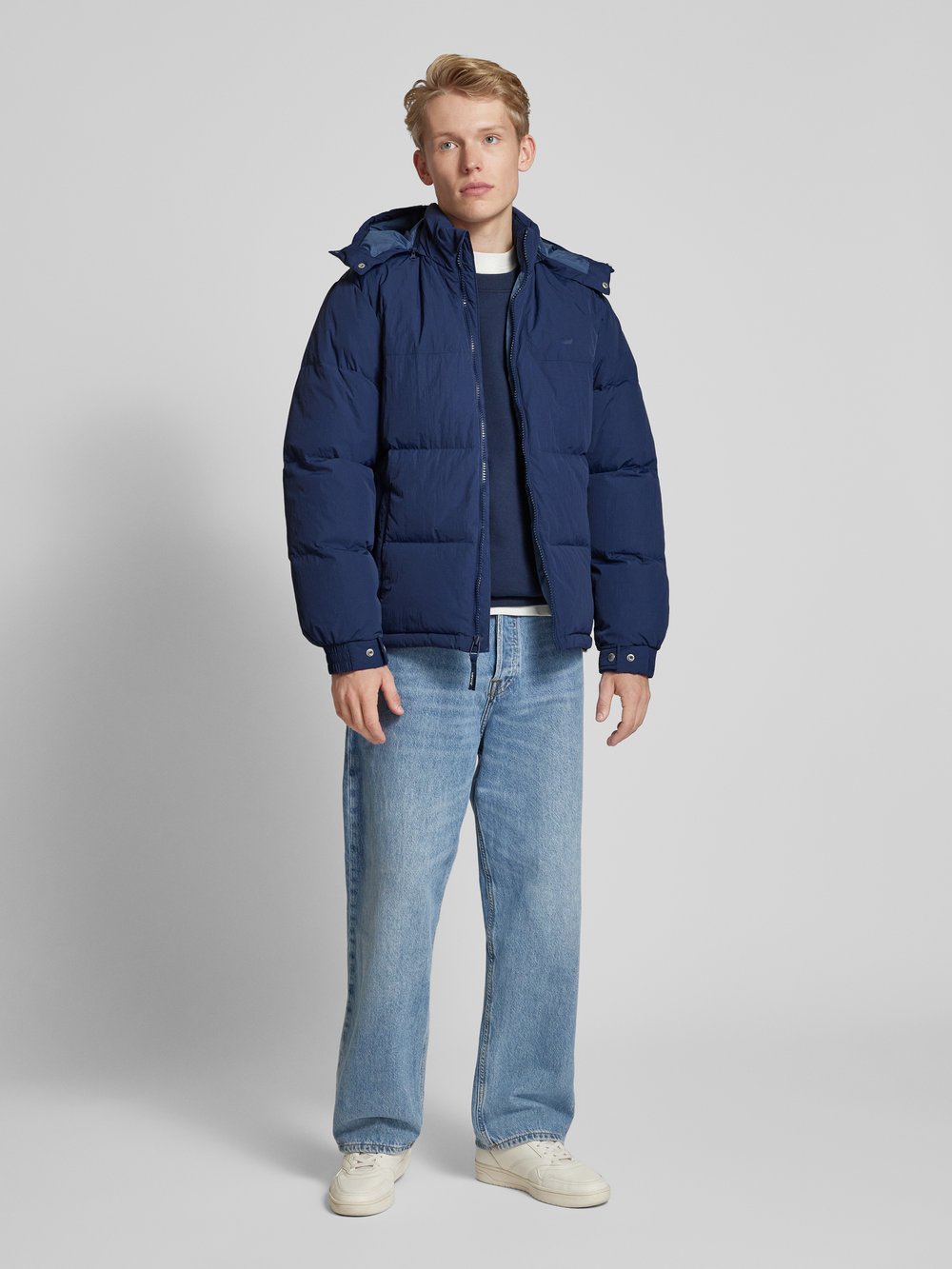 

Стеганая куртка с капюшоном модель 'ROCKRIDGE' Levi's, темно-синий