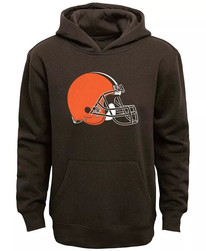 

Коричневый пуловер с логотипом команды Big Boys Cleveland Browns Outerstuff