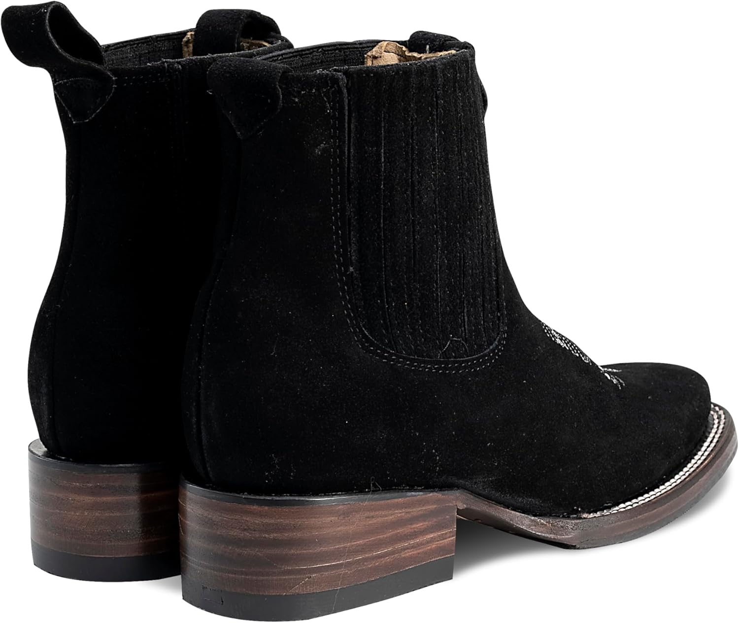 Мужские короткие западные ботинки Joe Boots 723 Joe Exclusive, черный — фото 4