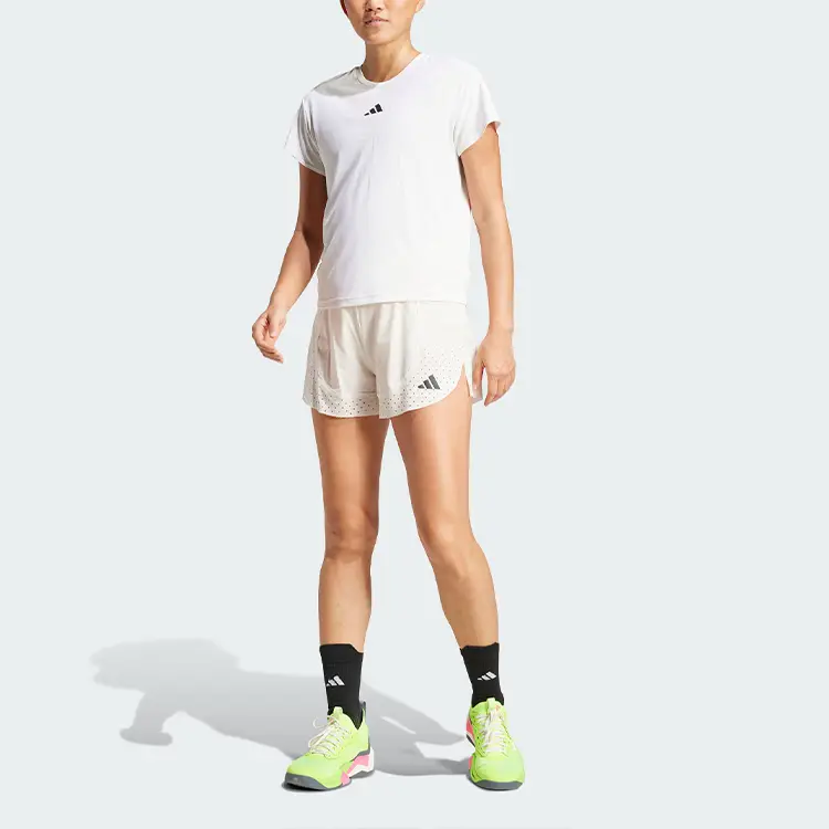 Adidas Футболка AirchillClimacool женская розовая белая — фото 3
