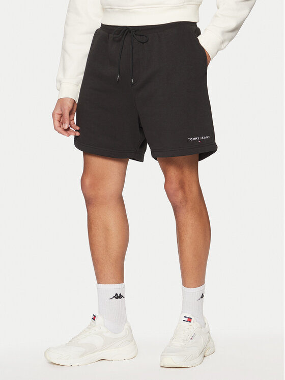 

Спортивные шорты обычного кроя Flag Beach DM0DM20637 Tommy Jeans, черный