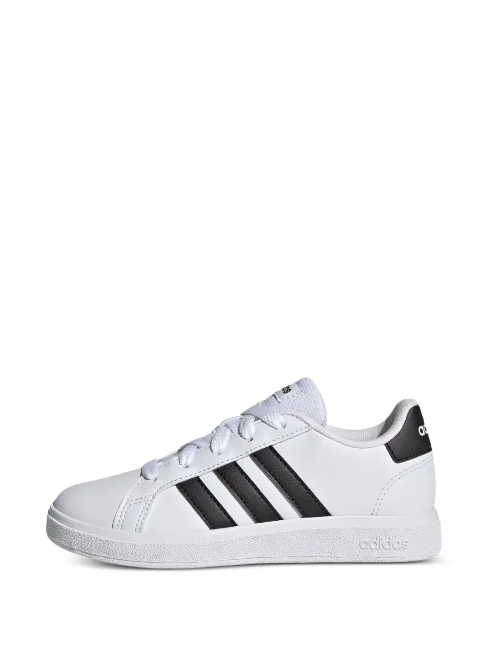Кроссовки Grand Court 2.0 в полоску Adidas Kids, белый