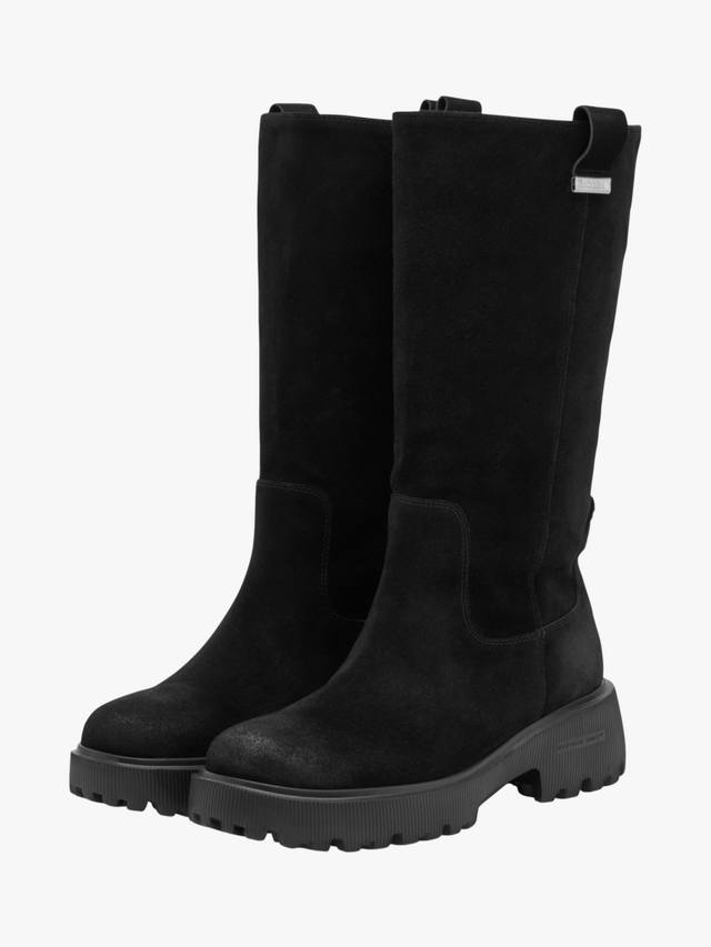 Ботинки Lea из замши с добавлением телячьей кожи WODEN SHOE THE BEAR, Black — фото 2