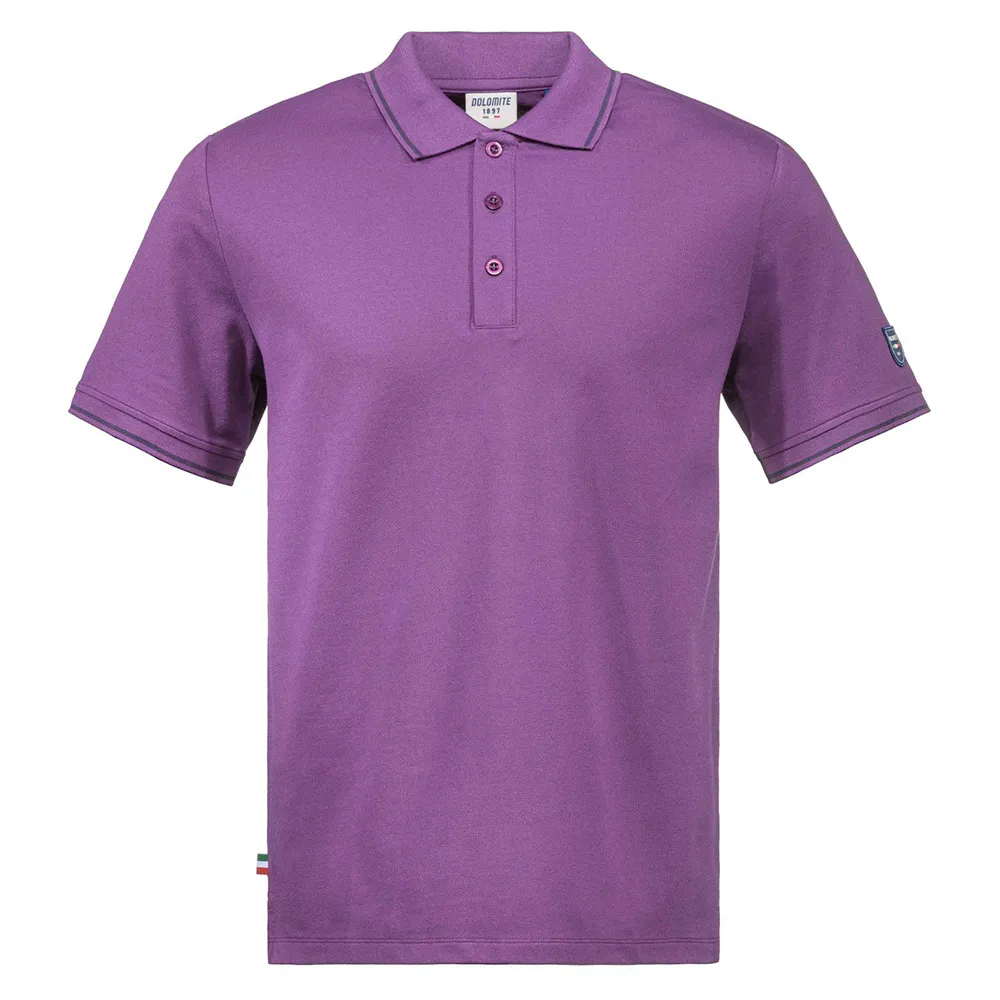 

Поло с коротким рукавом Dolomite Corvara, фиолетовый