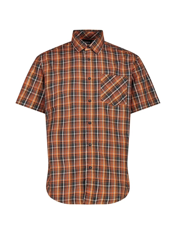 

Футболка для активного отдыха МУЖСКАЯ РУБАШКА в цвете ANTRACITE-FLAME-RUGGINE Campagnolo