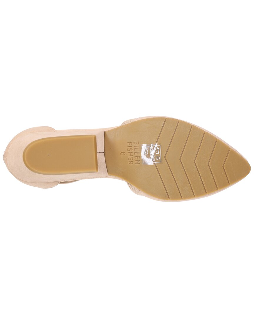Кожаные туфли-лодочки EILEEN FISHER Halli, серый — фото 4