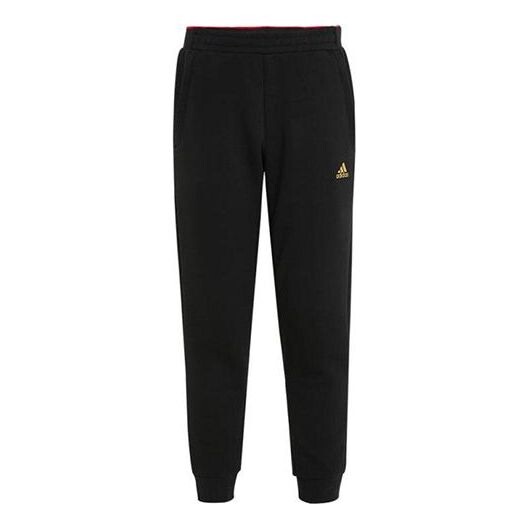 

Спортивные штаны adidas M Pants Solid Color Casual Sports Bundle Feet Long Pants Black, черный