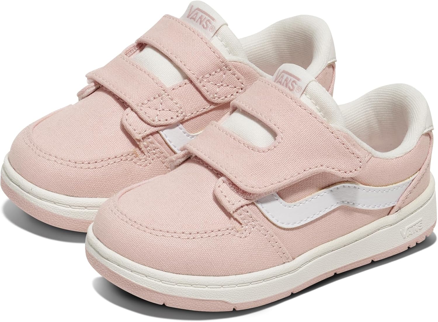 Vans Unisex-Child Ryland Ls V Shoe | ретро-кроссовки для мальчиков и девочек, первые шаги, Canvas Sepia Rose — фото 2